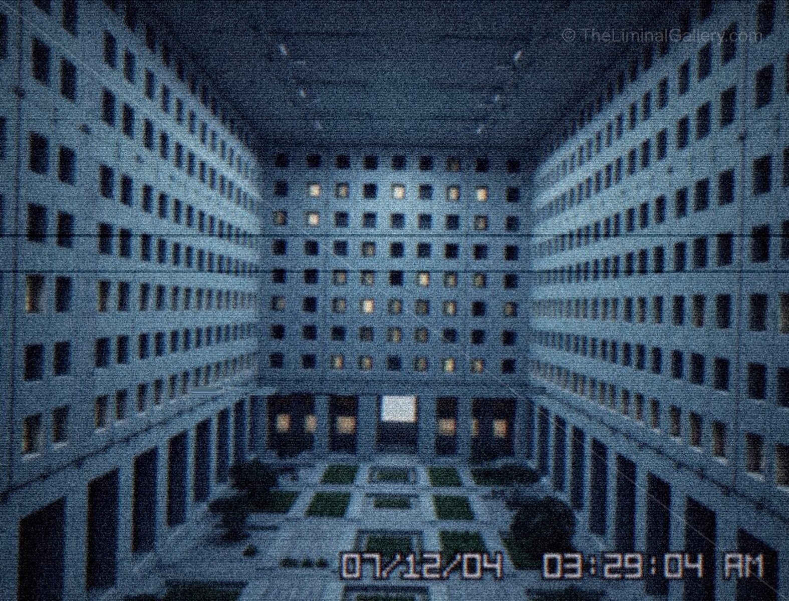 The windows offer a view of the unknown.