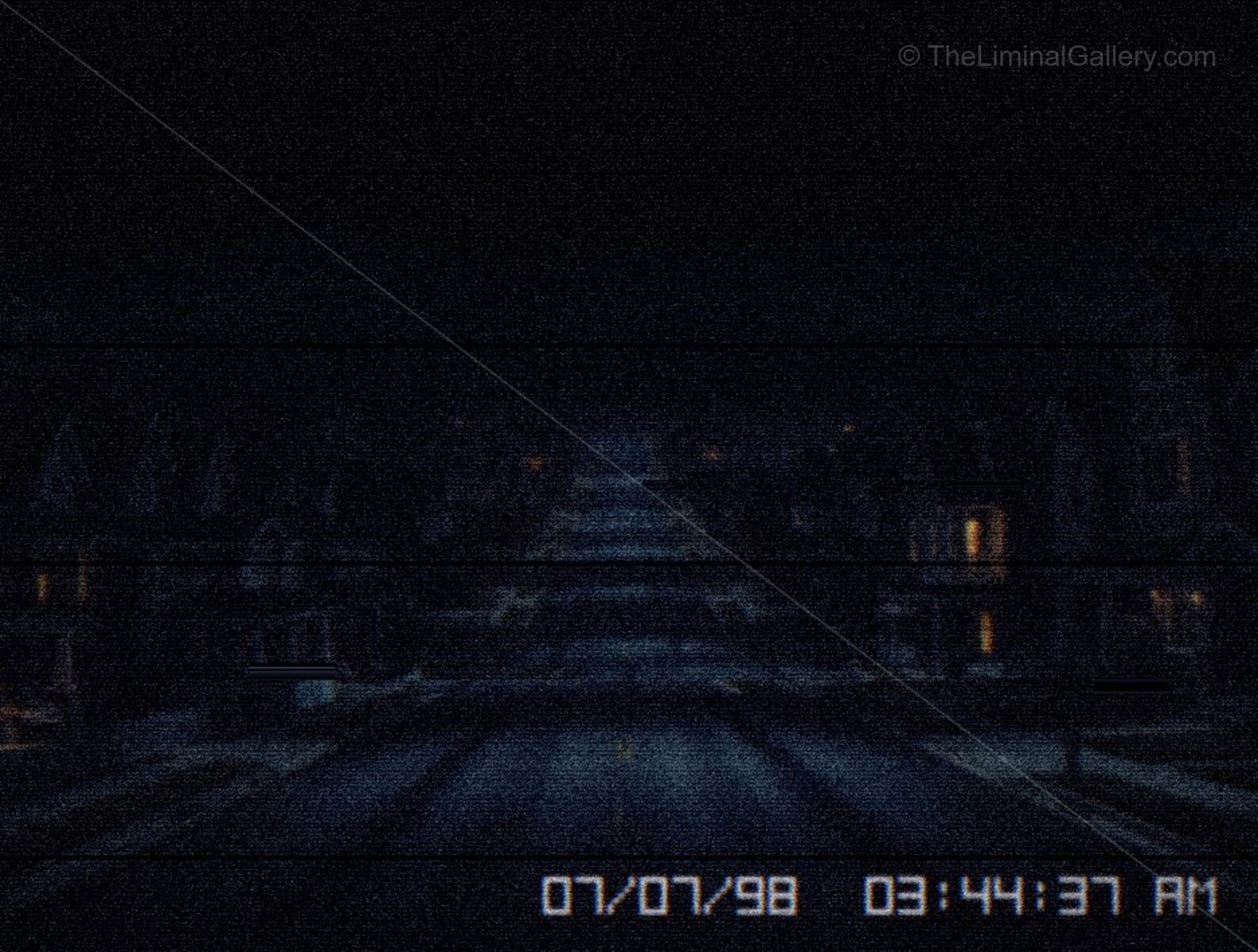 The familiar streets and houses of Level 9 evoke a sense of unease.