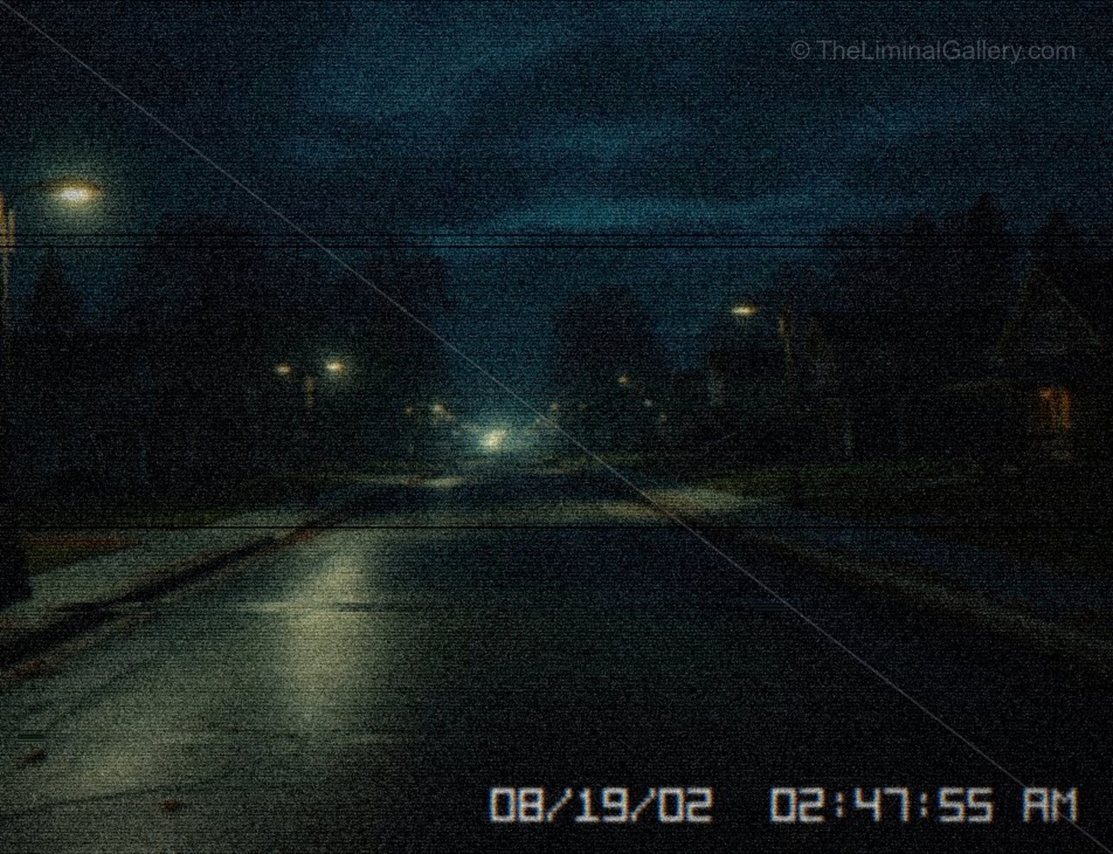The familiar, yet haunting, suburban setting creates an unnerving feeling.