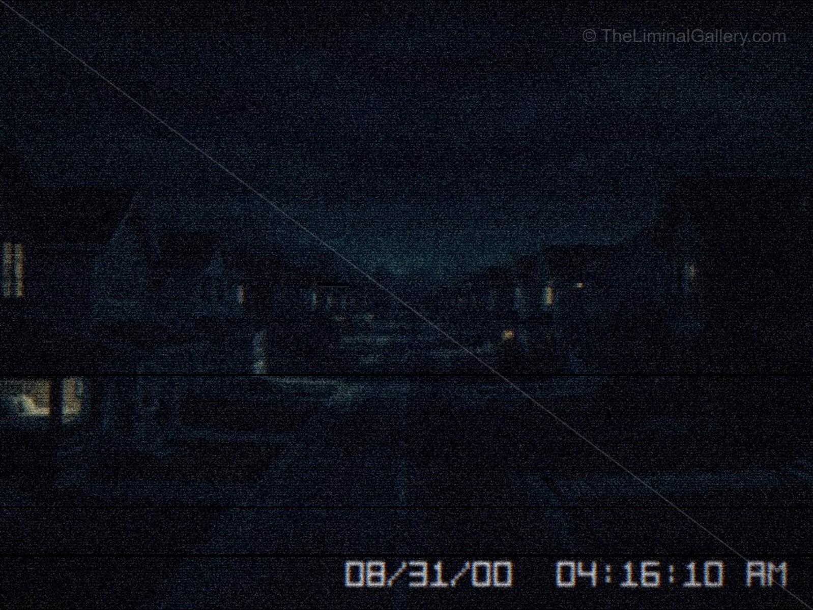 The quiet streets and empty homes create an unnerving sense of nostalgia.