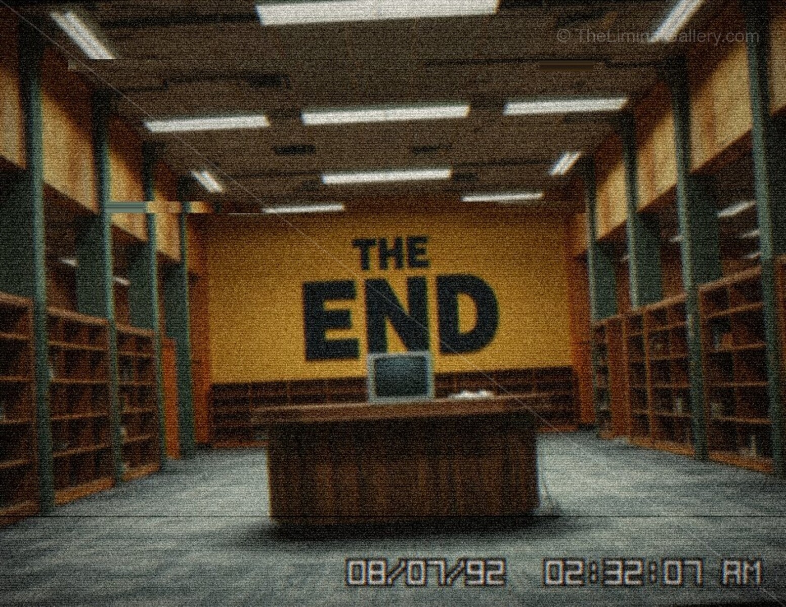 The infinite, empty void offers a chilling and ultimate liminal experience.