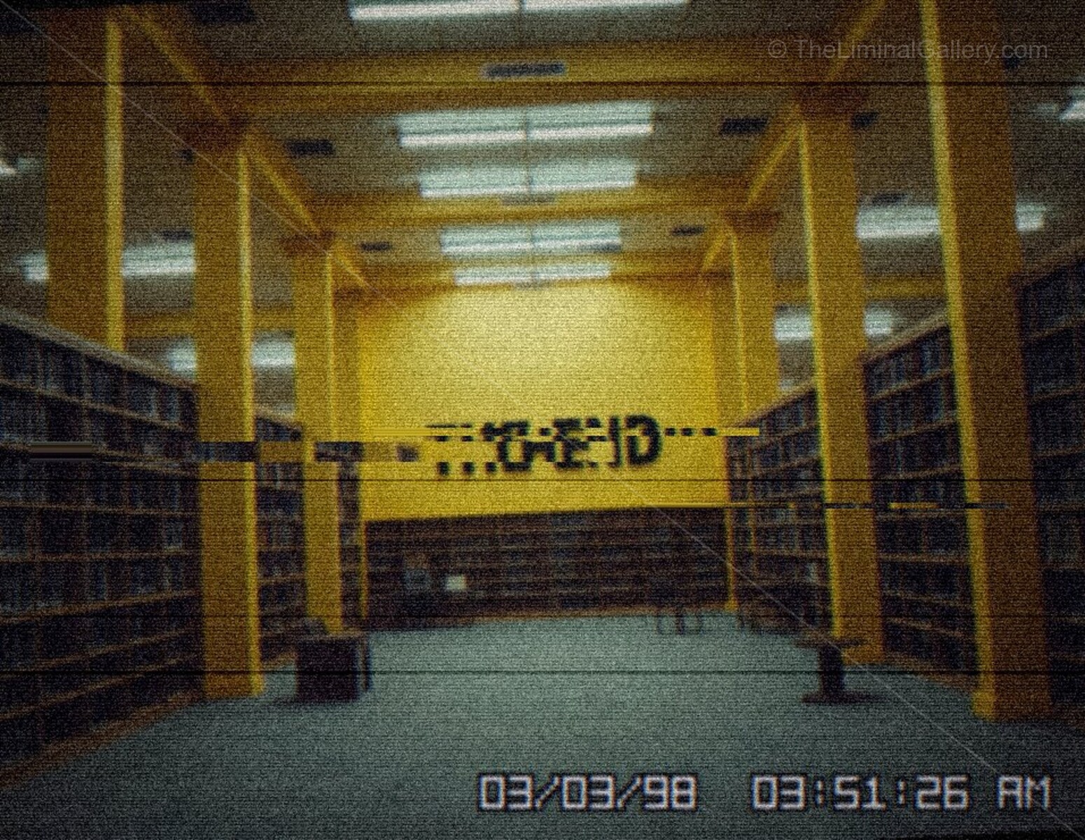 The ultimate liminal space is a vast, empty void.