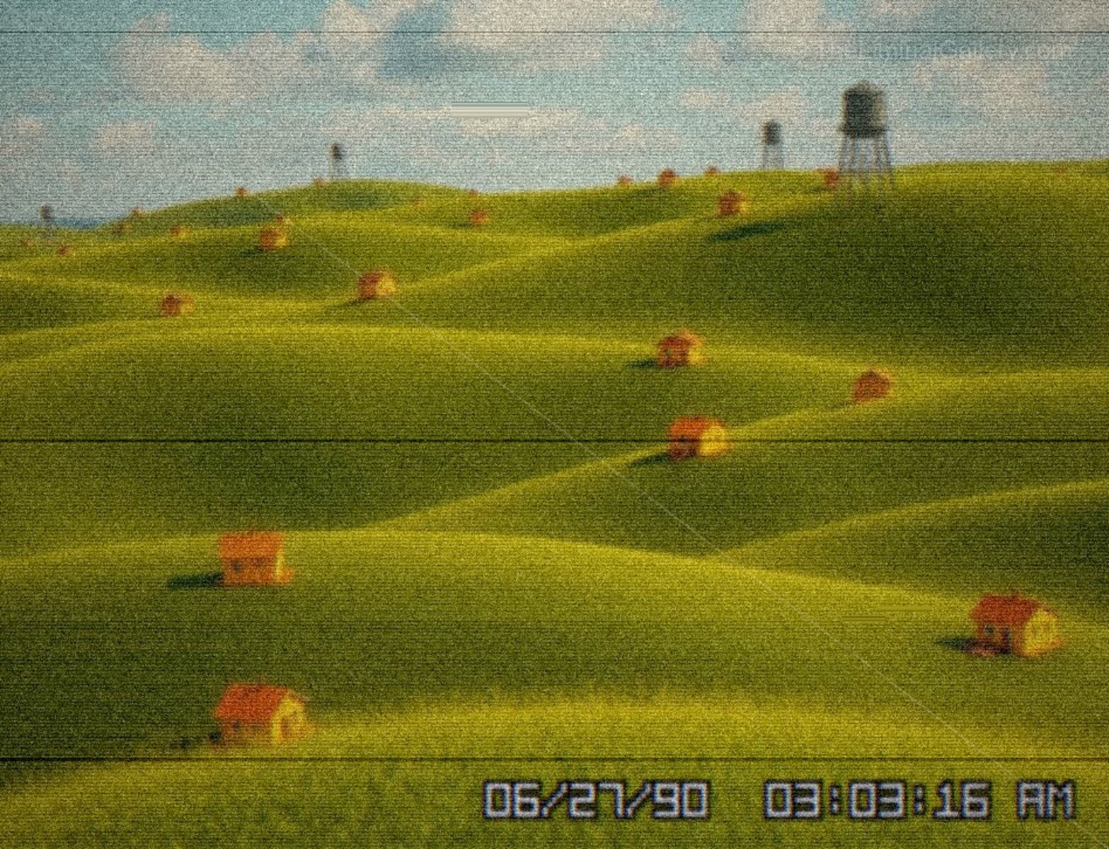 The warped perception of the world and the motion of the images induce unease.