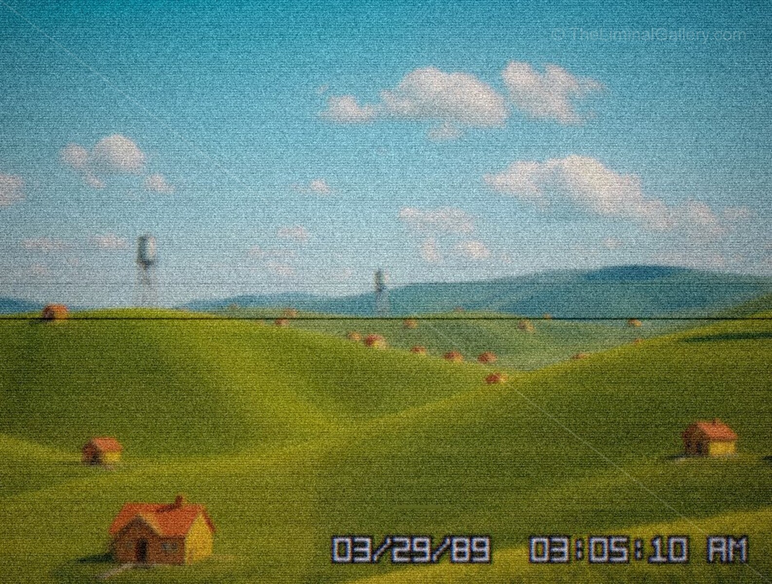 Blurred and surreal distortions capture the movement of Level 94, Motion, a dynamic and disorienting liminal world.