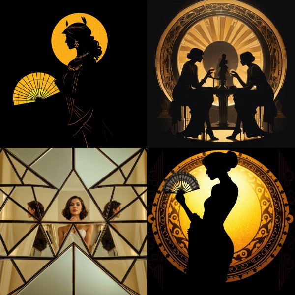 Art Deco Digital Art Bundle - 119 high-resolution commercial-use images at 4000px, 300 DPI