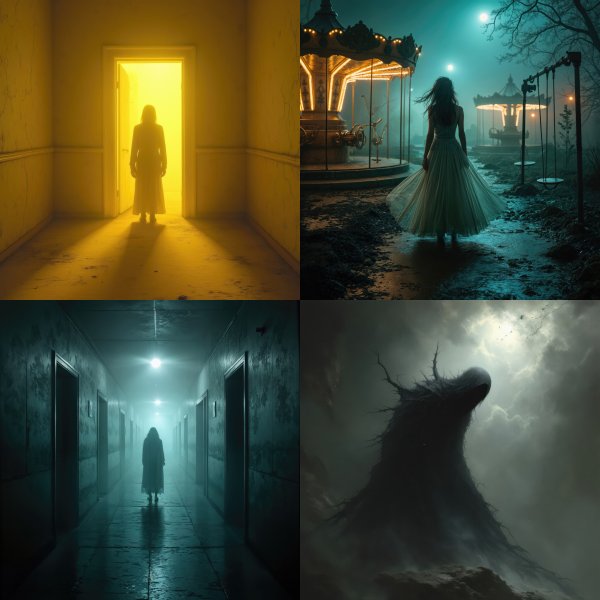 Horror Digital Art Bundle - 135 high-resolution commercial-use images at 4000px, 300 DPI