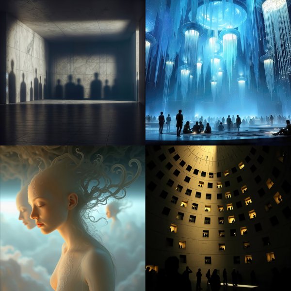 Surreal Groups Digital Art Bundle